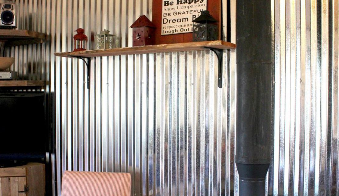 How To Creatively Use Corrugated Metal Panels In Home-Related Projects